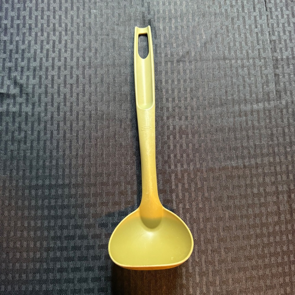 Vtg IKEA Ladle Soup‎ Spoon Pale Green Kitchen Utensil